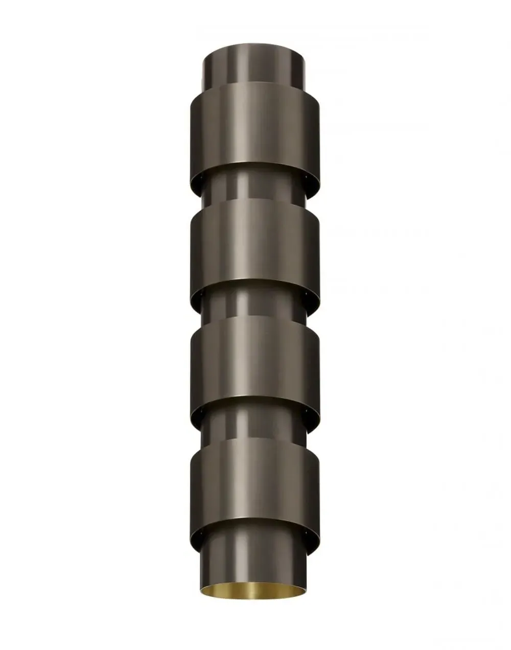 Tall Ring Wall Light - Bronze