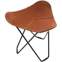 Pampa Flying Goose Stool - Polo, Leather