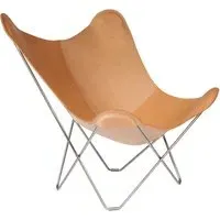Pampa Mariposa Butterfly Chair - Nature, Leather