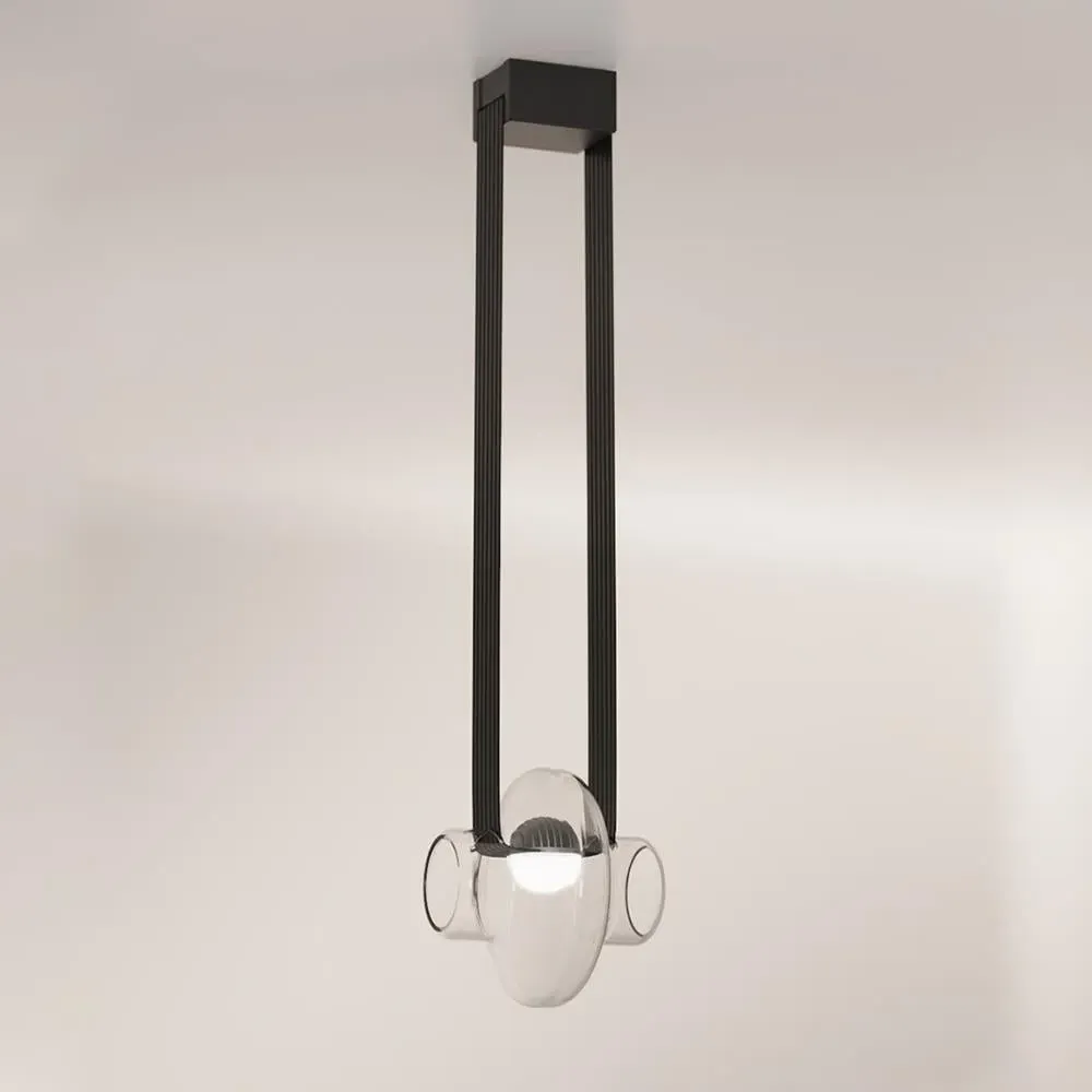 Etat-des-Lieux 201cm Pendant Light - Pink, Clear