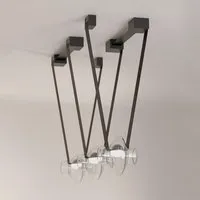 Etat-des-Lieux 61cm Pendant Light 3B - Transparent, Frosted