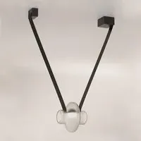 Etat-des-Lieux 61cm Pendant Light - Pink, Clear