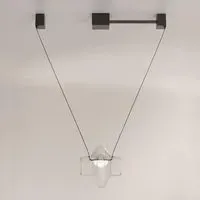 Etat-des-Lieux 61cm Pendant Light - Pink, Clear