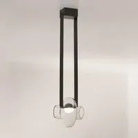 Etat-des-Lieux 89cm Pendant Light 1A - Transparent, Frosted