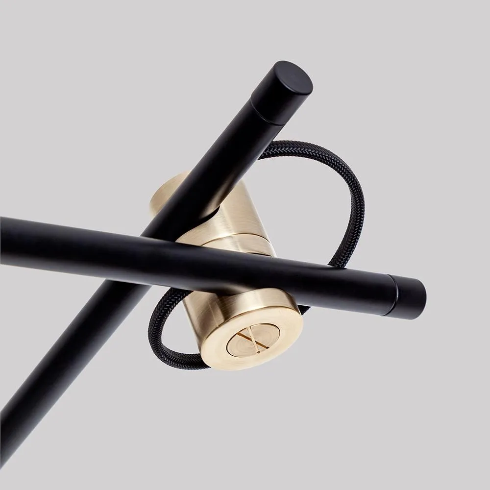 Hartau Table Light - Matt Black, Oxidized