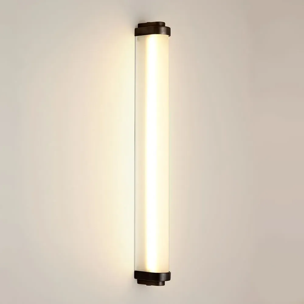 60cm LED Wall Light with Diffuser - Brass