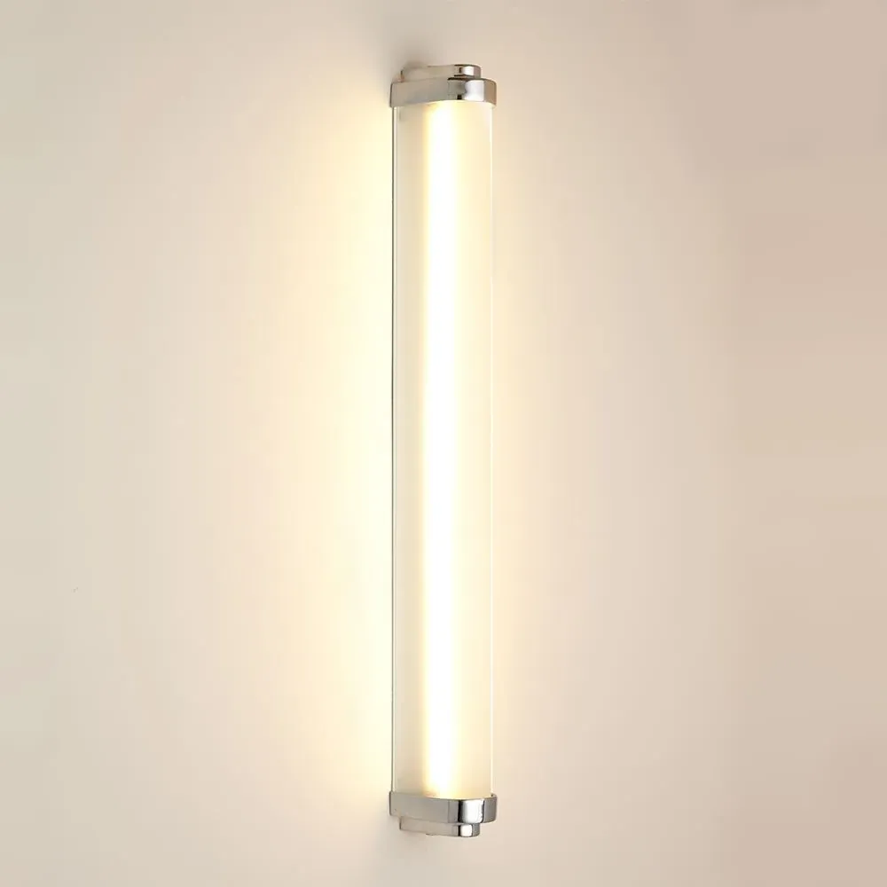 60cm LED Wall Light with Diffuser - Chrome