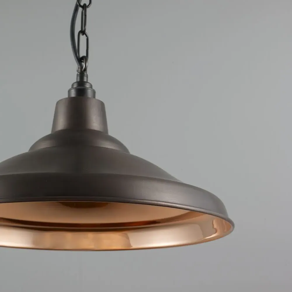 Adjustable Pendant Light - Putty Grey