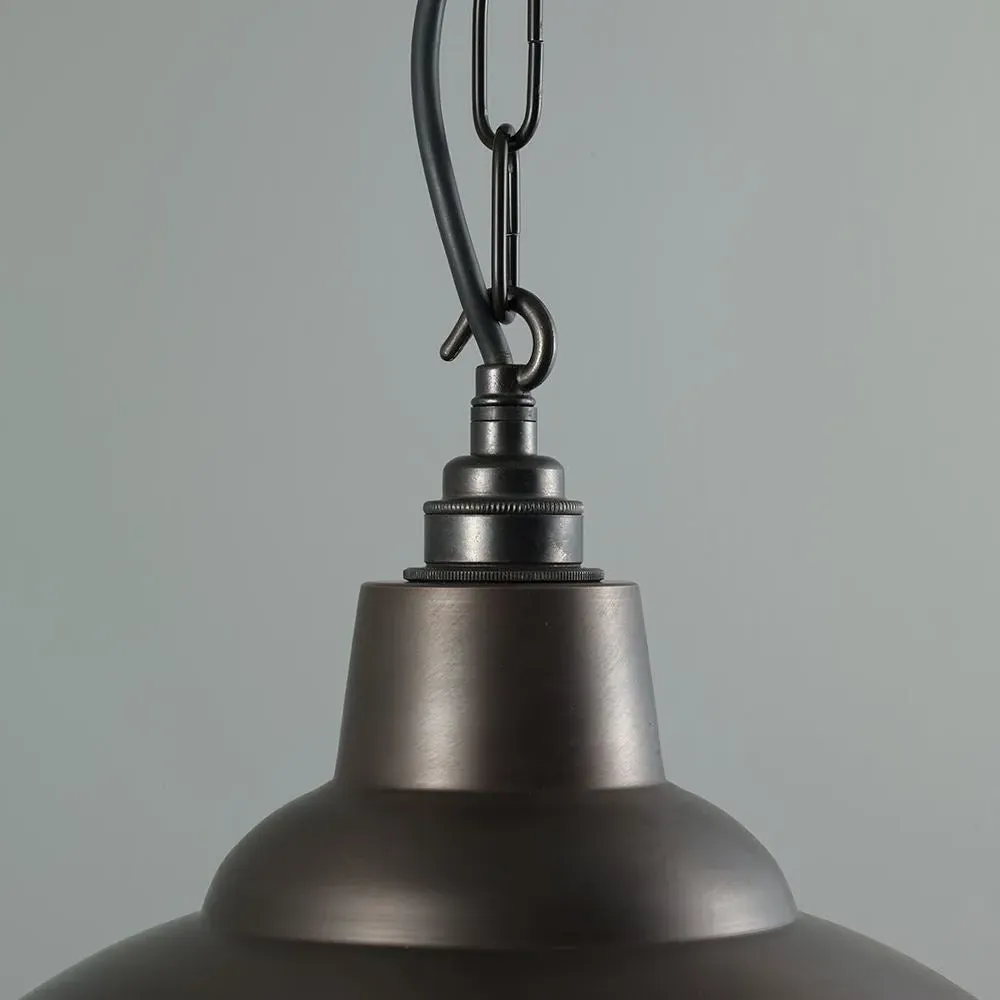 Adjustable Pendant Light - Weathered Copper