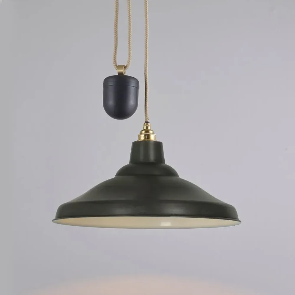 Adjustable Pendant Light - Weathered Copper