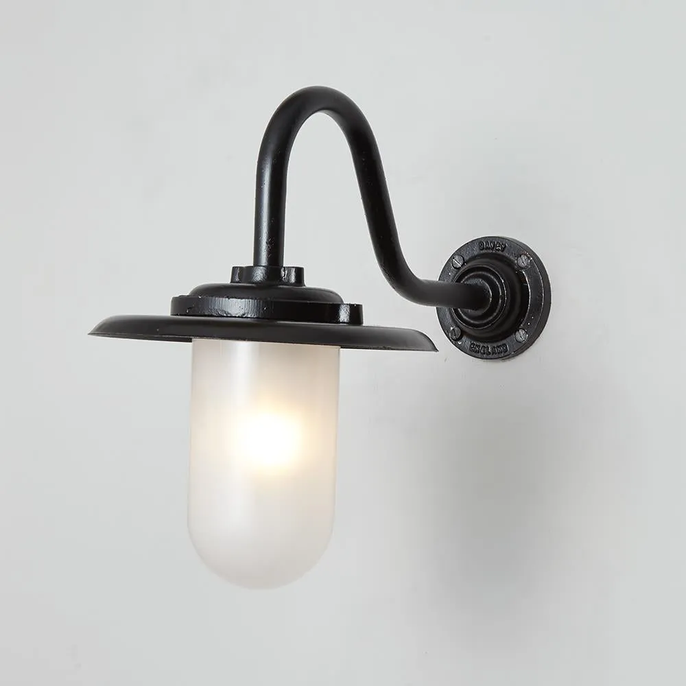 Corner Bracket Light 100W - Clear Glass