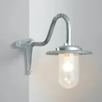Corner Bracket Light 100W - Clear Glass