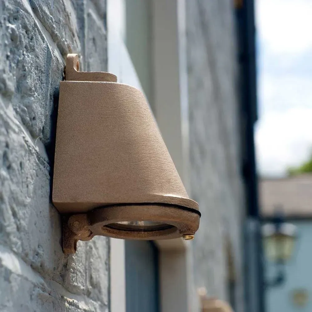 Exterior Wall Light Marine Design - Polished Aluminium