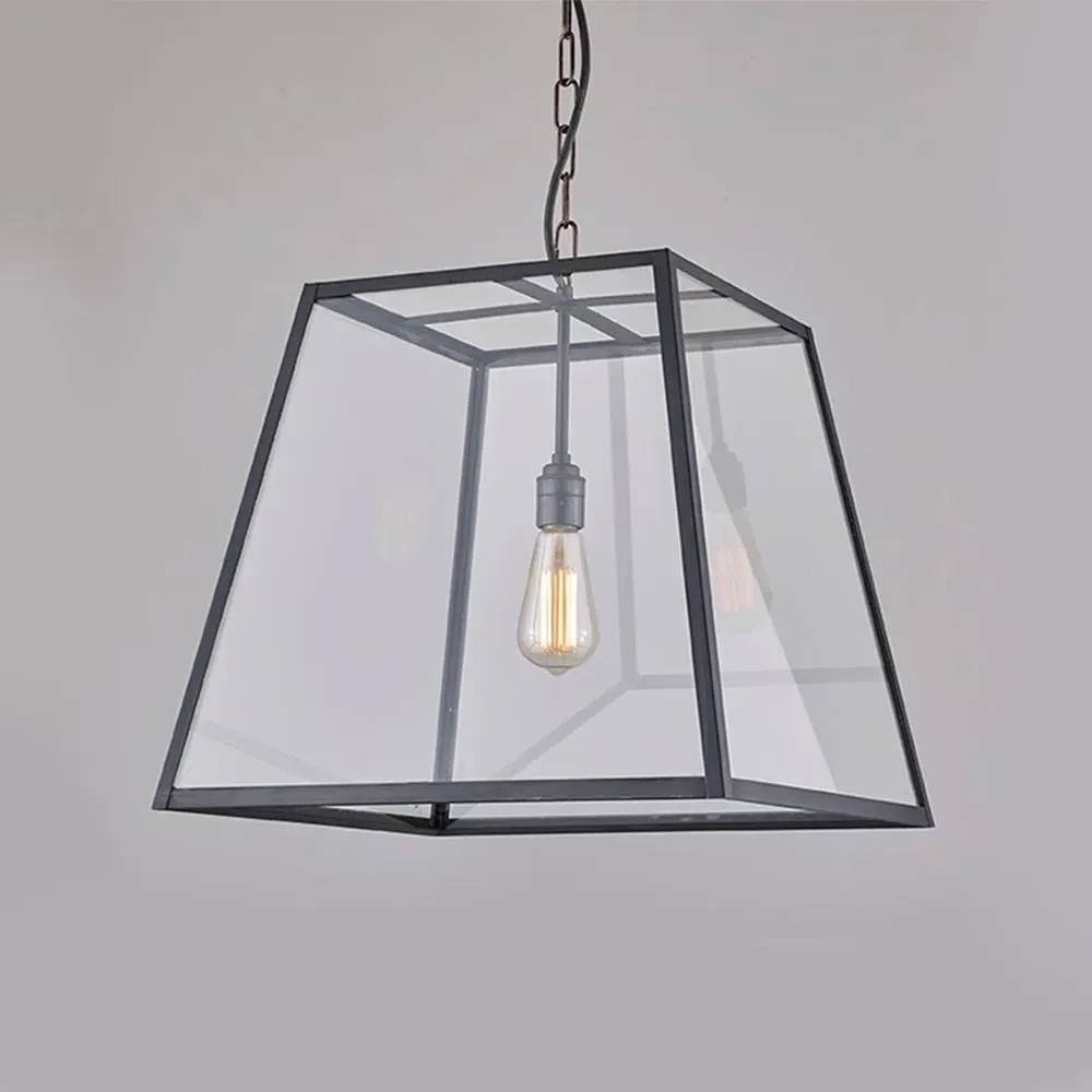 Large Pendant Light - Brass, Metal
