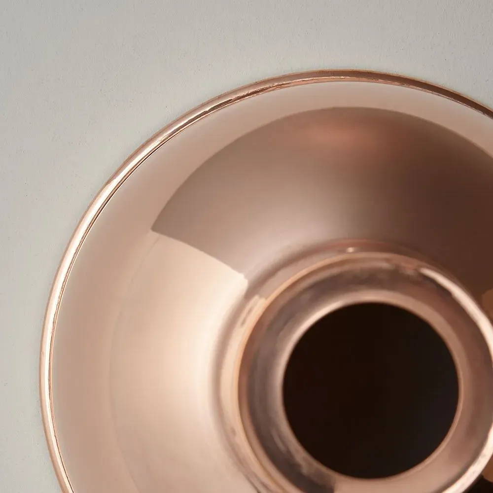 Large Pendant Light Industrial - Brass, Metal