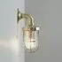 Miniature Wall Light - Brass, Glass