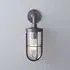 Ship's Well Glass Wall Light - Weathered Brass, Clear Glass