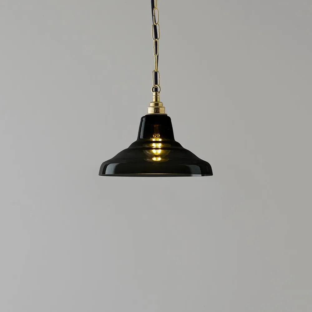 Size 1 Pendant Light - Anthracite, Glass