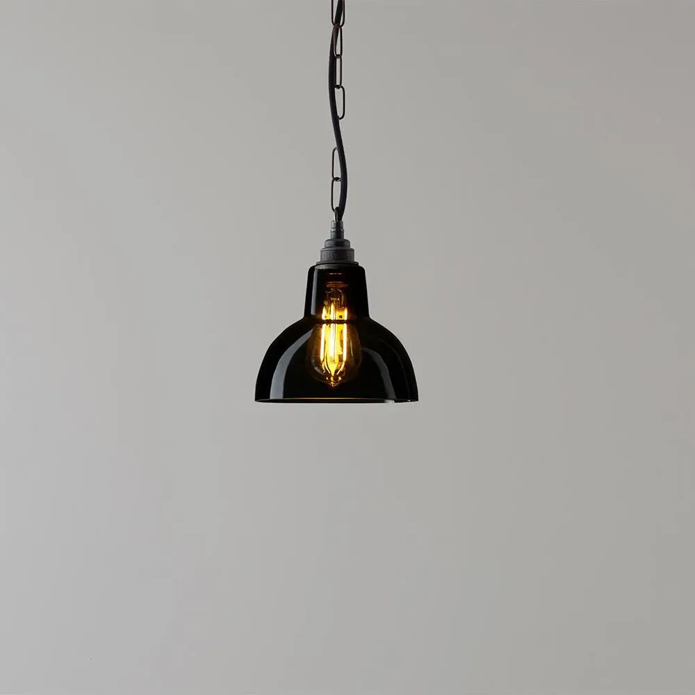 Size 1 Pendant Light - Anthracite, Glass