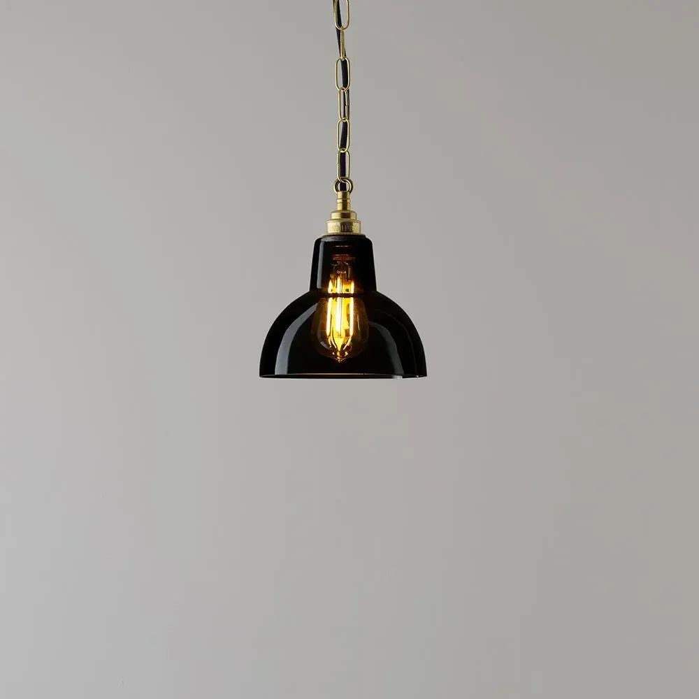 Size 1 Pendant Light - Anthracite, Glass