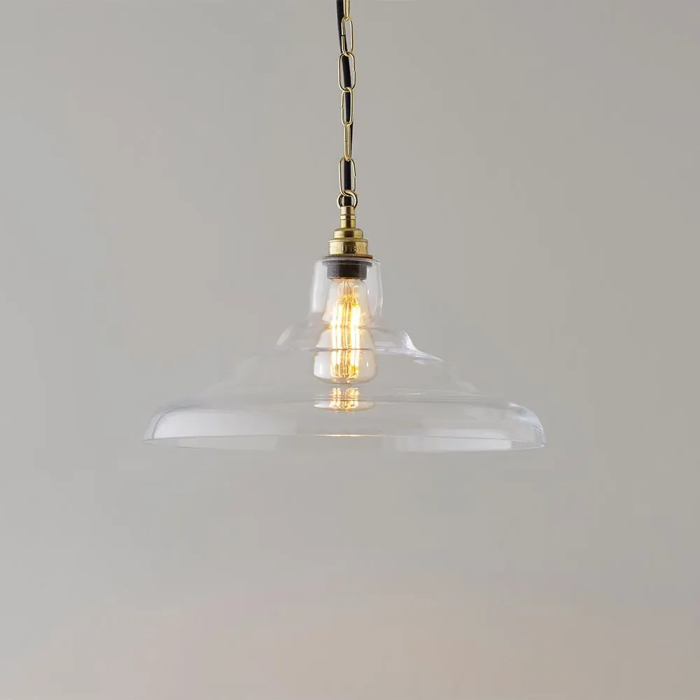 Size 1 Pendant Light - Clear, Glass