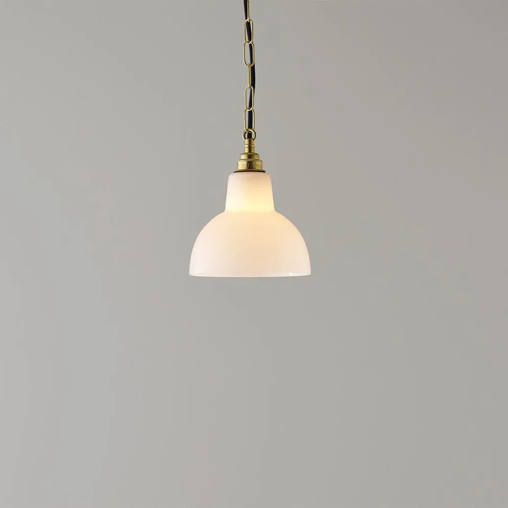 Size 1 Pendant Light - Opal, Glass
