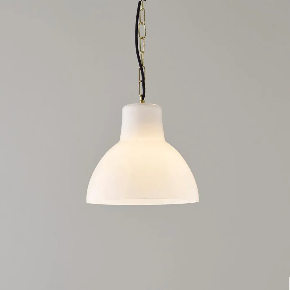 Size 2 Pendant Light - Opal, Glass