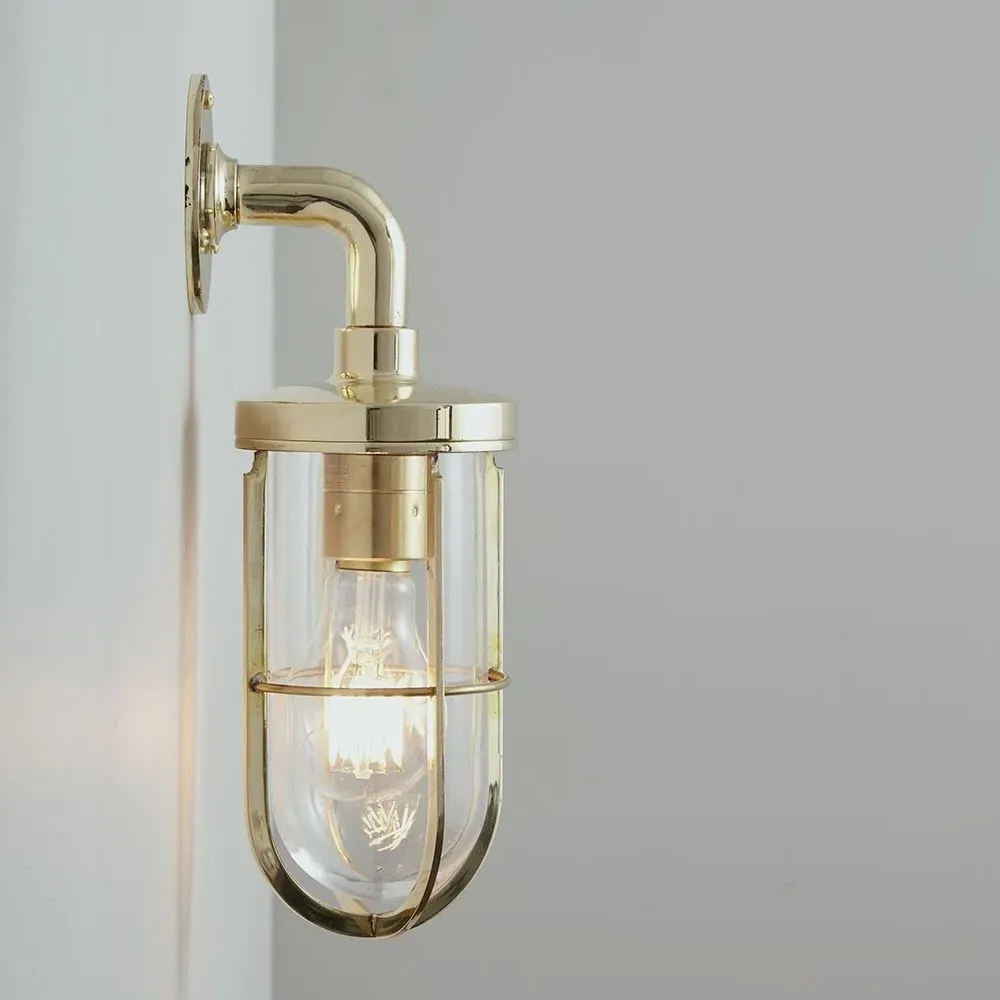 Wall Light with Frosted Glass - Chrome, Metal