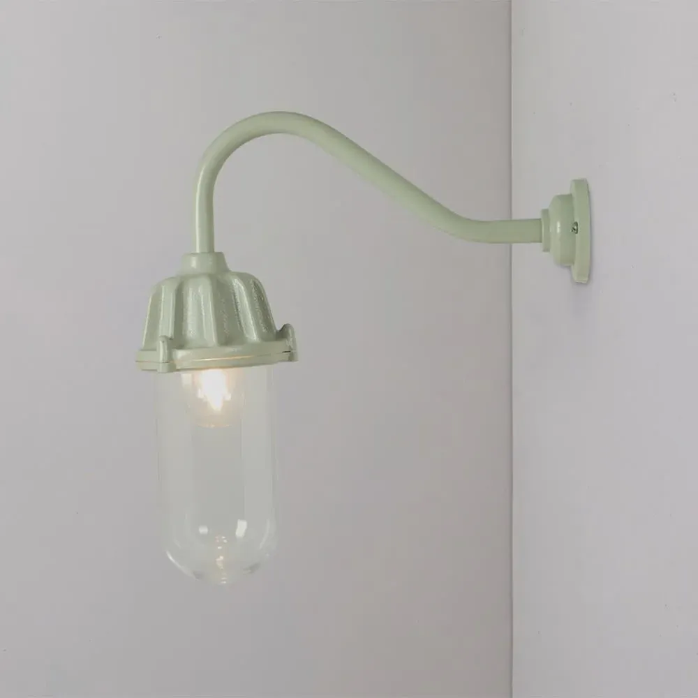 Wall Light with Swan Neck - Anodised, Aluminium