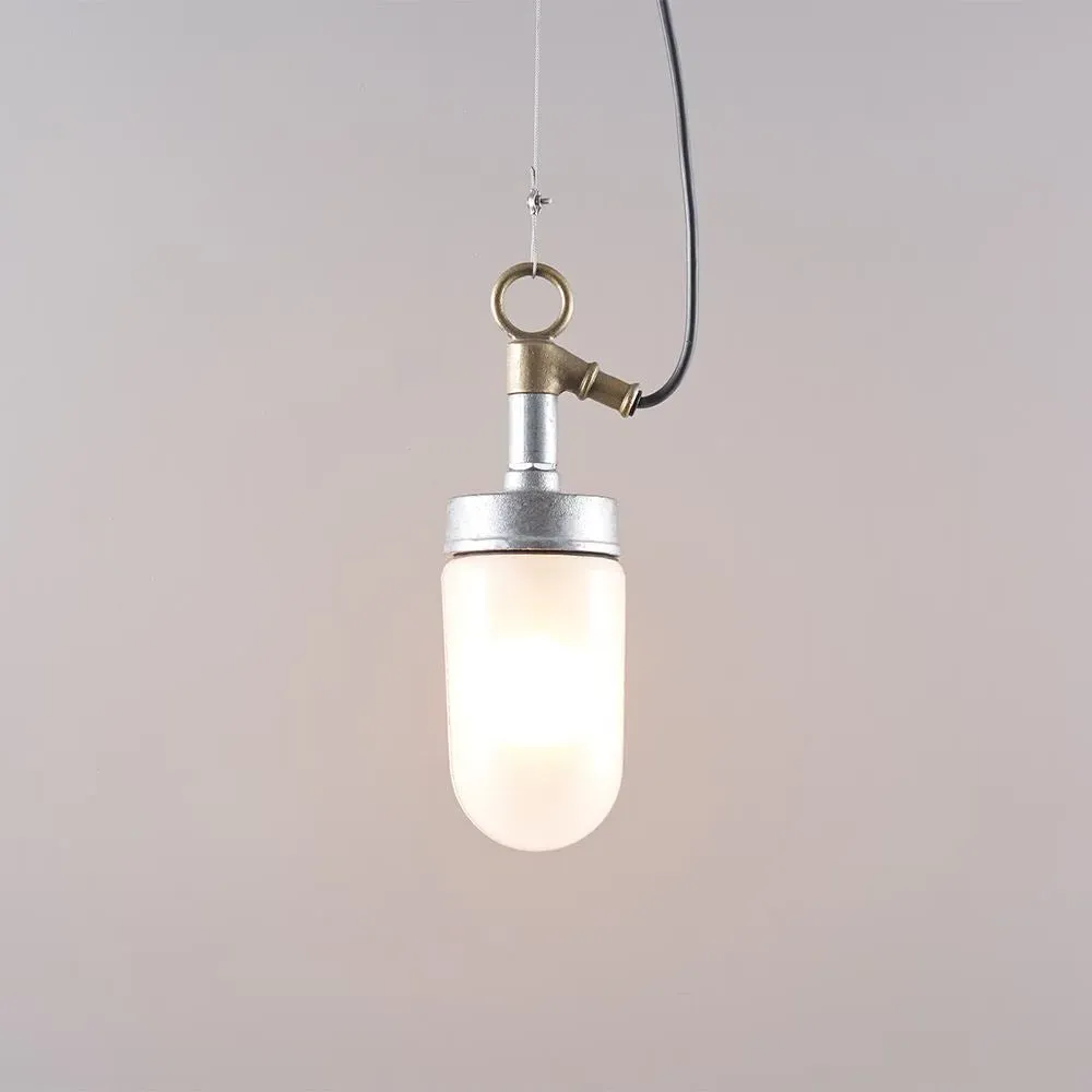 Well Glass Pendant Light - Clear Glass