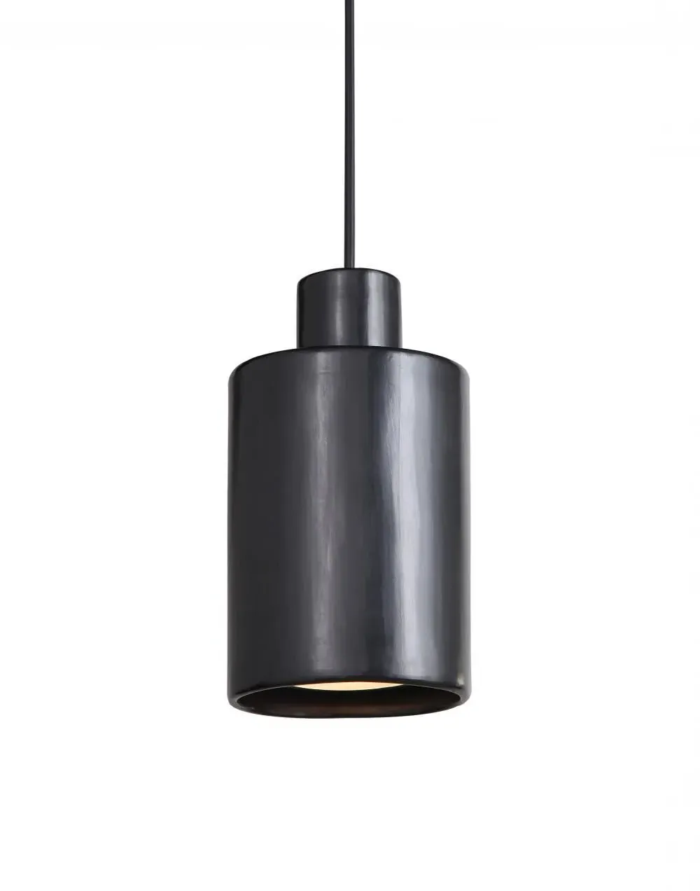 Can Regular Pendant Light - Black, Barro Negro Clay