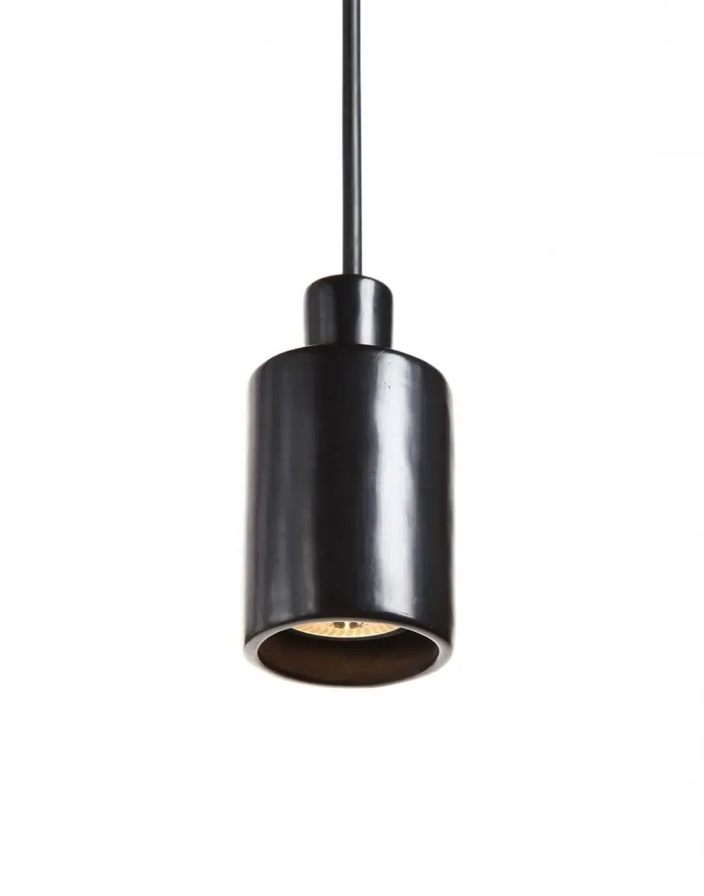 Can Regular Pendant Light - Black, Barro Negro Clay image