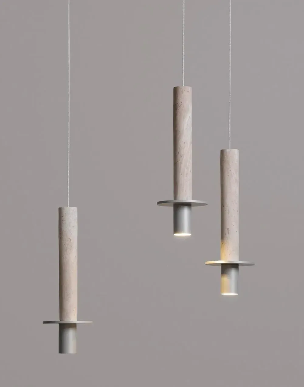 Cylindrical Pendant Light - Ochre