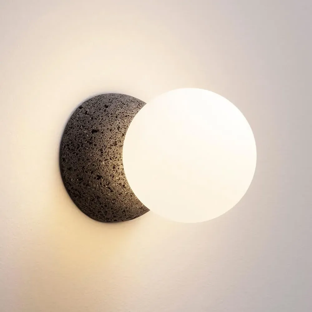 Wall Lamp with Flip Structure - Volcanic Rock image