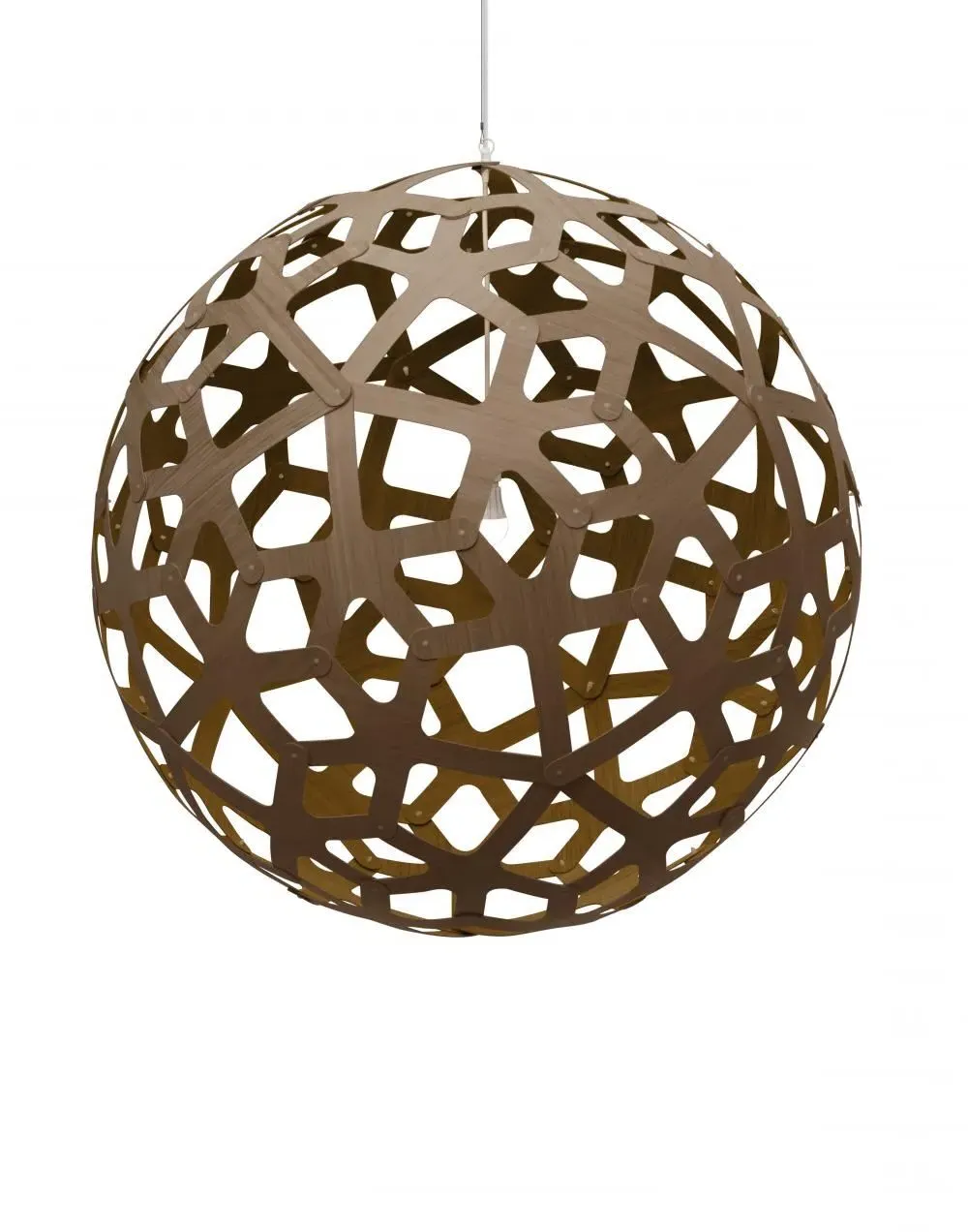 Coral Extra Large Pendant Light - Natural, Bamboo