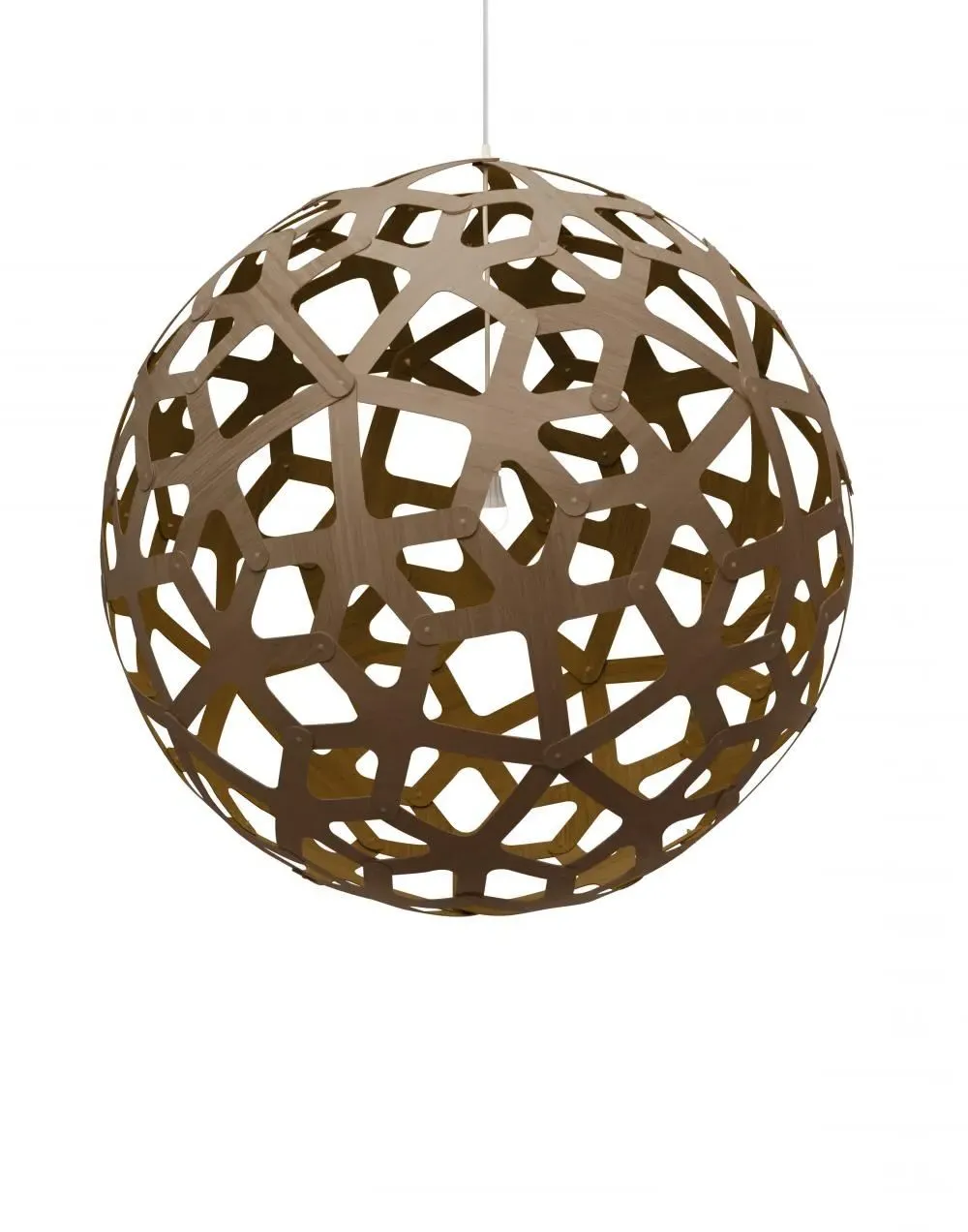 Coral Large Pendant Light - Natural, Bamboo