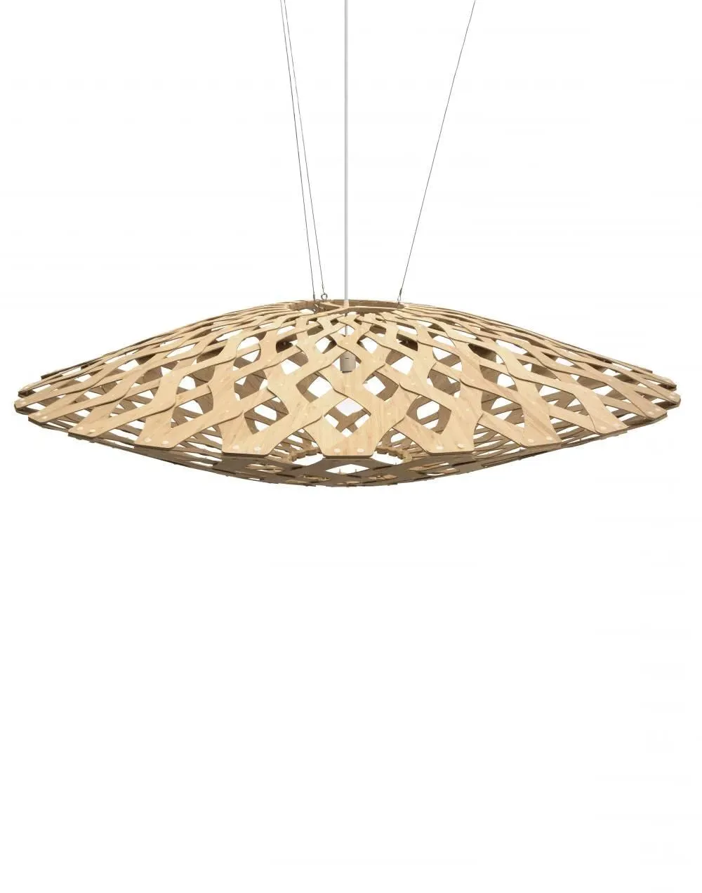 Flax Small Pendant Light - Natural, Bamboo