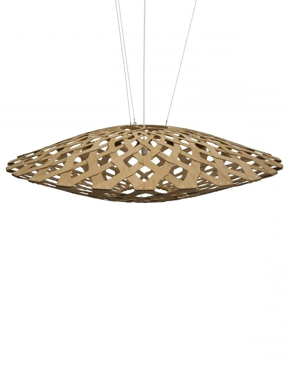 Flax Small Pendant Light - Natural, Bamboo