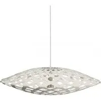 Flax Small Pendant Light - White