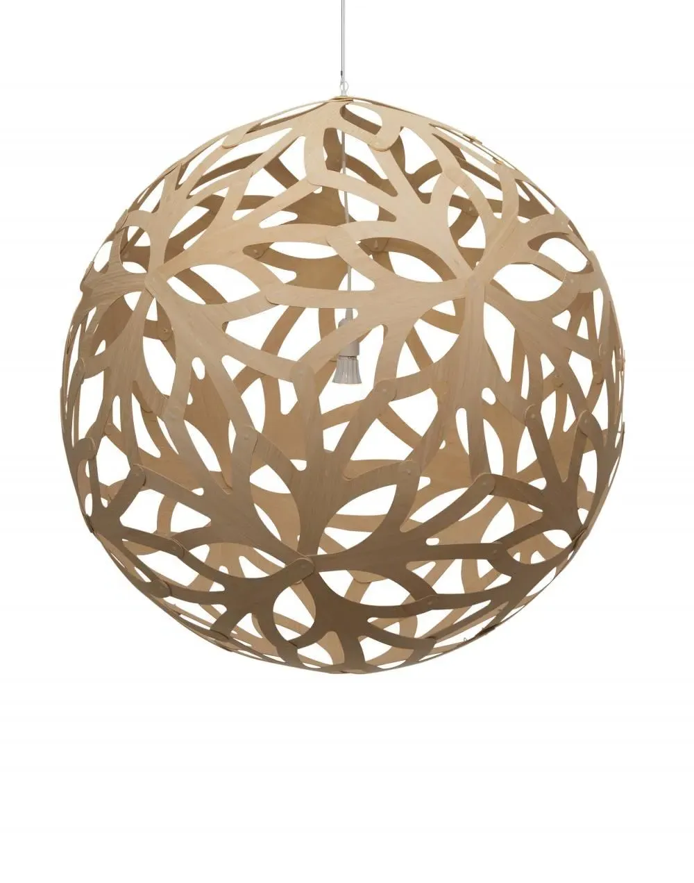 Floral Giant Pendant Light - Natural, Bamboo
