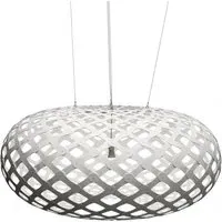 Kina Giant Pendant Light - Black, Bamboo