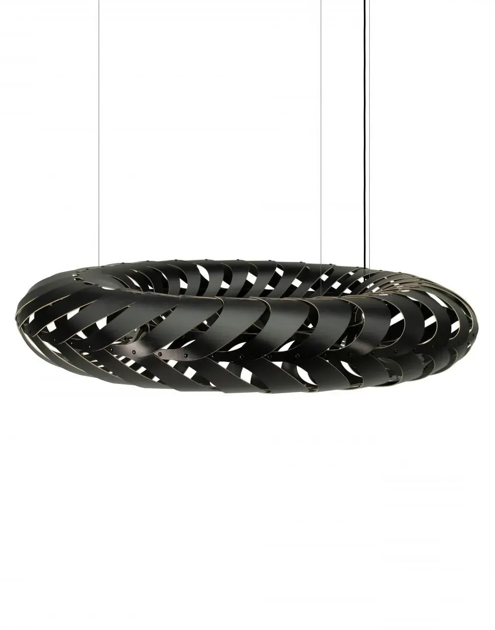 Large Pendant Light 2-Sided Design - White