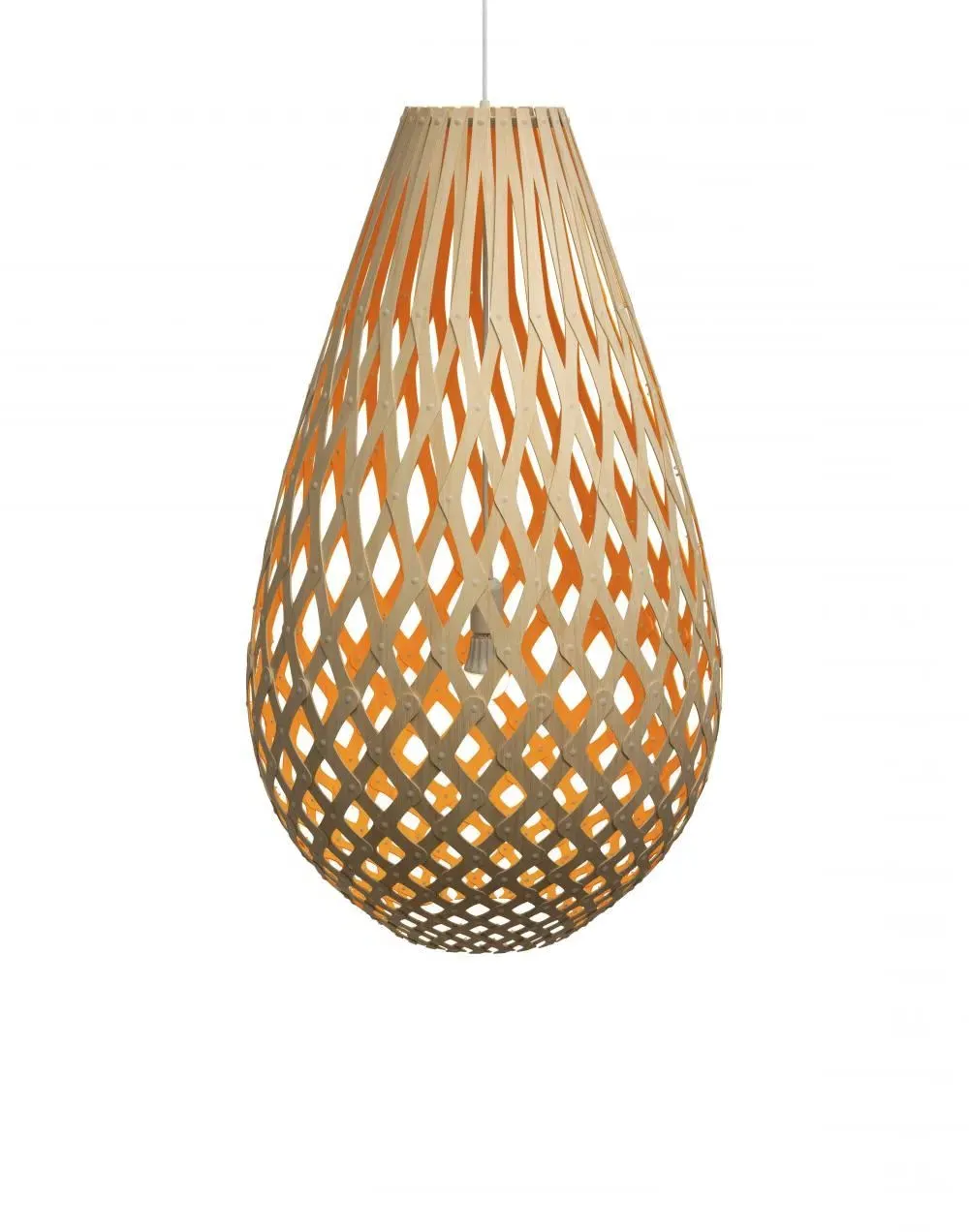 Large Pendant Light - Orange