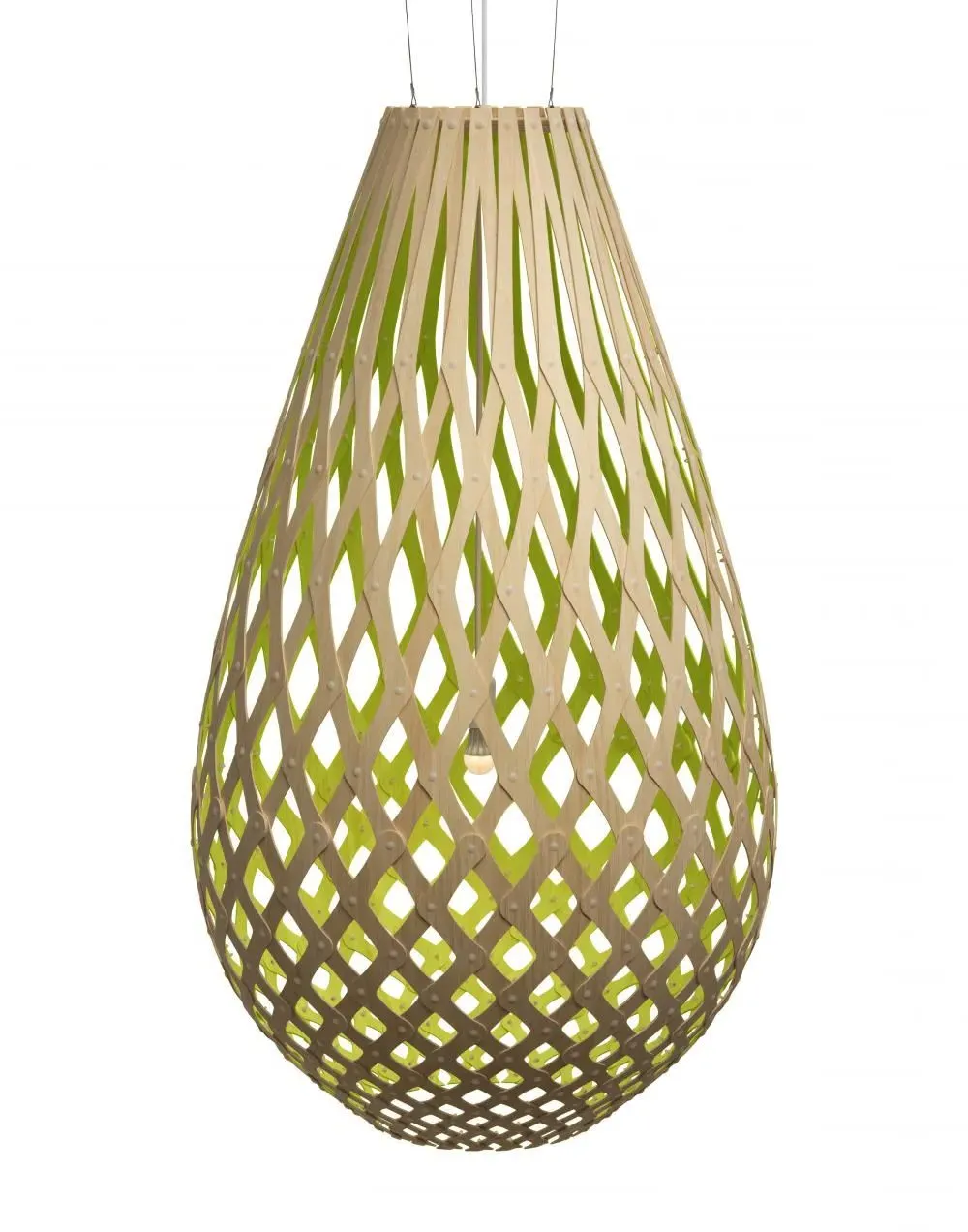 Medium Pendant Light - Lime