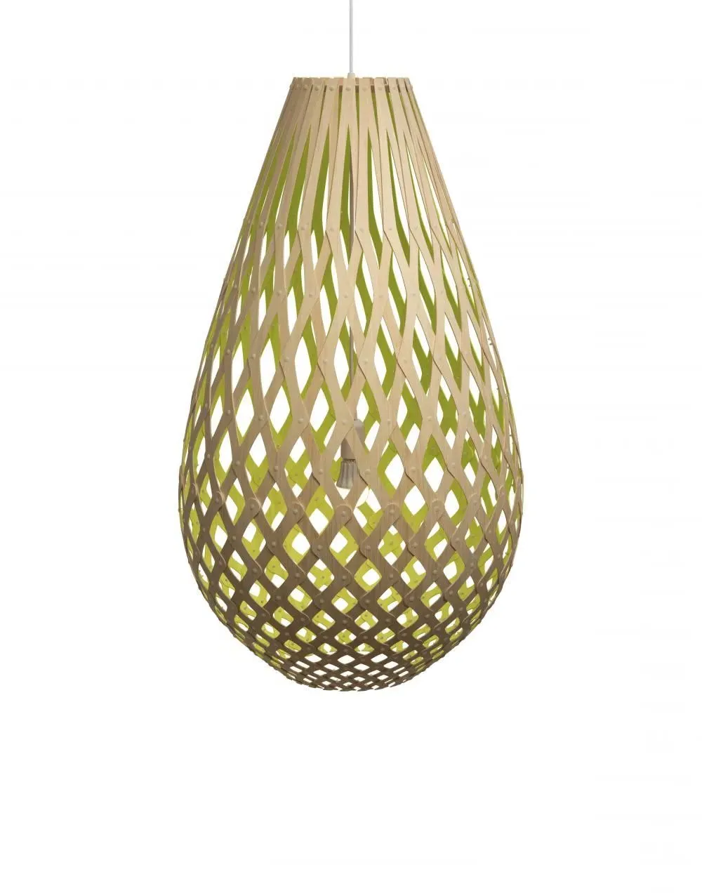 Medium Pendant Light - Lime
