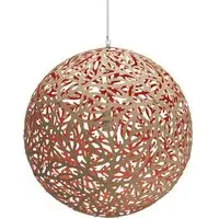Medium Pendant Light Single Side - Red