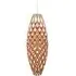 Medium Pendant Light with Interior Color - Red