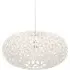Medium Snowflake Pendant Light - White