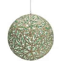 Small Pendant Light Single Side - Aqua