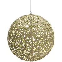 Small Pendant Light Single Side - Lime